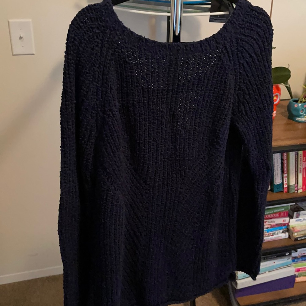 Navy sweater size xl